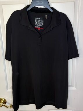 Porsche Black Short-Sleeve Polo